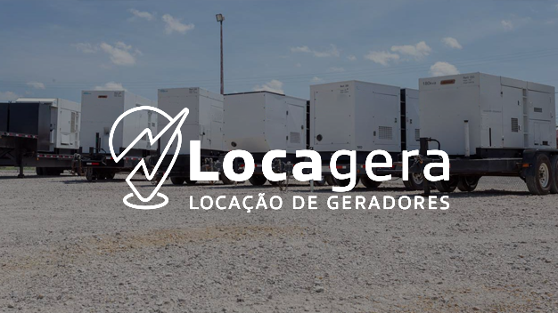 Gerador da Locagera instalado em evento em São Paulo